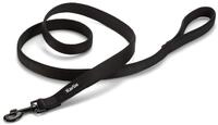 Karlie Art Sportiv Premium, Hundeleinen, Nylon, Schwarz, 180x2,5 cm