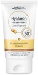 Hyaluron Sonnenpflege Anti-Pigment mit LSF 50+ - mit Anti-Pigment-Formel -...