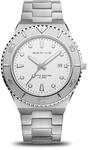 Bering Herren Quarz Uhr- Classic Kollektion aus Edelstahl und Saphirglas 18940-704 -