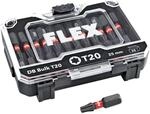 Flex Premium Bit-Set f&uuml;r Bohrschrauber 25 Bits Schrauber Torx DB Bulk T20 530490