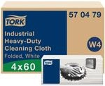 Tork Extra Starke Industrie Reinigungst&uuml;cher Wei&szlig; W4, Mehrzweck, 4 &times; 60...