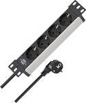 Brennenstuhl Alu-Line 10" Steckdosenleiste 4-Fach f&uuml;r