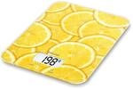Beurer KS 19 Lemon digitale K&uuml;chenwaage (Tara-Zuwiegefunktion,