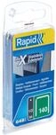 Rapid 40109575 Heftklammern Typ 140 10mm 650 St&uuml;ck, Silber, 10 mm