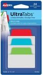 AVERY Zweckform Art. 74754 Haftstreifen transparent/bunt (24 Haftnotizen,