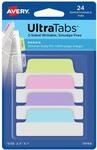 AVERY Zweckform Art. 74768 Haftstreifen transparent/pastell (24 Haftnotizen,