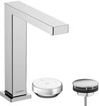 hansgrohe Tecturis E - 2-Loch Waschtischarmatur mit Ablauf, energiesparend
