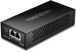 TRENDnet,TPE-219GI, 2,5G PoE++-Injektor, 90 W PoE++, 30 W PoE+, 15,4 W PoE, IEEE