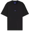 HUGO Herren Nieros T-Shirt aus Baumwoll-Jersey mit Logo-Badge