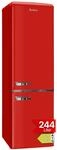 Amica Retro K&uuml;hl-Gefrierkombination 244L 181 x 55 x 61,5cm KGCR 387 102 R |...