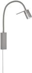Fischer & Honsel | Wandspot flex, Bettleuchte, River | nickelfarben| matt| B:...
