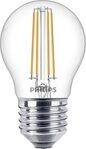 PHILIPS LED Classic E27 Lampe, 40 W, Tropfenform, klar, warmwei&szlig;, Doppelpack