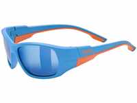 uvex Unisex Kinder, sportstyle 514 Sportbrille, blue matt/mirror blue, one size