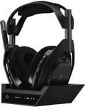 Logitech G Astro A50 X Lightspeed, Kabelloses Gaming-Headset + Basisstation