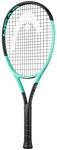 HEAD Boom Jr. 2024 Tennisschl&auml;ger, Schwarz/Mint, 9-11 Jahre