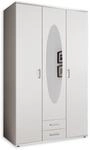 PAUL Eleganter Kleiderschrank 3-t&uuml;rig mit viel Stauraum - Vielseitiger