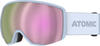 ATOMIC REVENT L HD Skibrille - Light Grey - Skibrillen mit kontrastreichen...