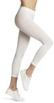 FALKE Damen Leggings Pure Matt 50 DEN Capri W Le halb-blickdicht einfarbig 1...