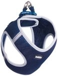 Nobby Mesh Geschirr Delight, blau, XS: Brust: 30-35 cm, Bauch: 35-40 cm, 15 mm, 1