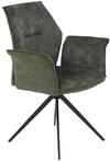 Hela Tische, 1er Pack Armlehnenstuhl Sessel Susanne, Mikrofaser Velvert +...