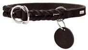 HUNTER Dressurhalsung SOLID EDUCATION, Farbe: dunkelbraun, besonders belastbares