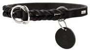 HUNTER Dressurhalsung SOLID EDUCATION, Farbe: dunkelbraun, besonders belastbares