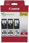 Canon Tintenpatronen - PG-560XL/CL-561XL Original Druckerpatronen mit hoher