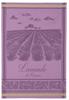 Coucke Jacquard-Handtuch aus französischer Baumwolle, Lavendelfelder, 50,8 x...