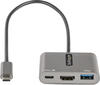 StarTech.com USB-C Multiport Adapter, USB-C auf HDMI 4K Anschluss, 100W PD, USB...