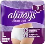 always Discreet Inkontinenz Pants Plus L 9 St&uuml;ck