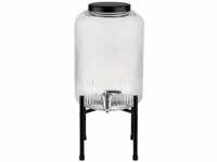 APS 10450 Getränkespender "INDUSTRIAL", 7 Liter, Glasbehälter, Edelstahl...