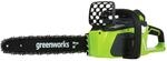 Greenworks Akku-Kettens&auml;ge GD40CS40 (Li-Ion 40V 11 m/s Kettengeschwindigkeit 40cm