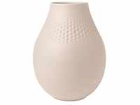 Villeroy & Boch - Manufacture Collier sand, hohe Vase Perle, 20 cm, Premium