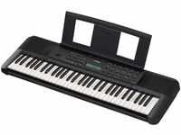Yamaha PSR-E283 Tragbares Keyboard für Anfänger, schwarz – Mit 410