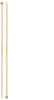 Prym 222123-1 Stricknadeln aus Bambus, 33 cm, 2,50 mm, Holzfarben, 2,5 mm