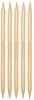 Prym 222215-1 Stricknadeln aus Bambus mit Doppelspitze und Handschuh, 20 cm,...