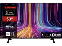 Telefunken 50 Zoll QLED Fernseher/TiVo Smart TV (4K UHD, HDR Dolby Vision, Dolby