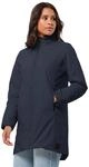 Jack Wolfskin Damen TEXTOR Coat W Mantel, Night Blue, S