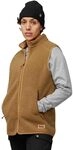 Fj&auml;llr&auml;ven Damen Vardag Pile Fleece Weste, Buckwheat Brown, L