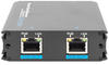 DIGITUS PoE+ Extender Switch - RJ45 Fast Ethernet - 1 Port Input - 2 Port...