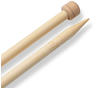 Prym 222124-1 Stricknadeln aus Bambus, 33 cm, 2,75 mm, Holzfarben