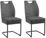 byLIVING Esszimmerstuhl 2er-Set Peter, bis 150 kg, Griff, Esszimmerstuhl |...