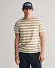 GANT Herren Stripe SS T-Shirt, Dried Khaki, XL