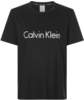 Calvin Klein Damen T-Shirt Kurzarm Rundhalsausschnitt, Schwarz (Black), XS