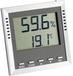 TFA Dostmann Digitales Thermo-Hygrometer Klima Guard, 30.5010, Kontrolle von