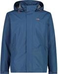 CMP Rei&szlig;feste Regenjacke f&uuml;r Herren mit Abnehmbarer Kapuze Regenjacke f&uuml;r Herren