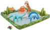 Intex Jurassic Adventure Play Center, aufgeblasene Größe: 2,01 m x 2,01 m x...