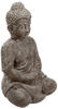 Atmosphera - Statuette Buddha sitzend - Zement H 48 cm - Grau