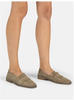 FELMINI - Anita C684 - Women's Slip-ON Shoe, Grey Suede -40 EU Size