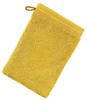 möve Superwuschel Waschhandschuh 20 x 15 cm aus 100% Baumwolle, gold
